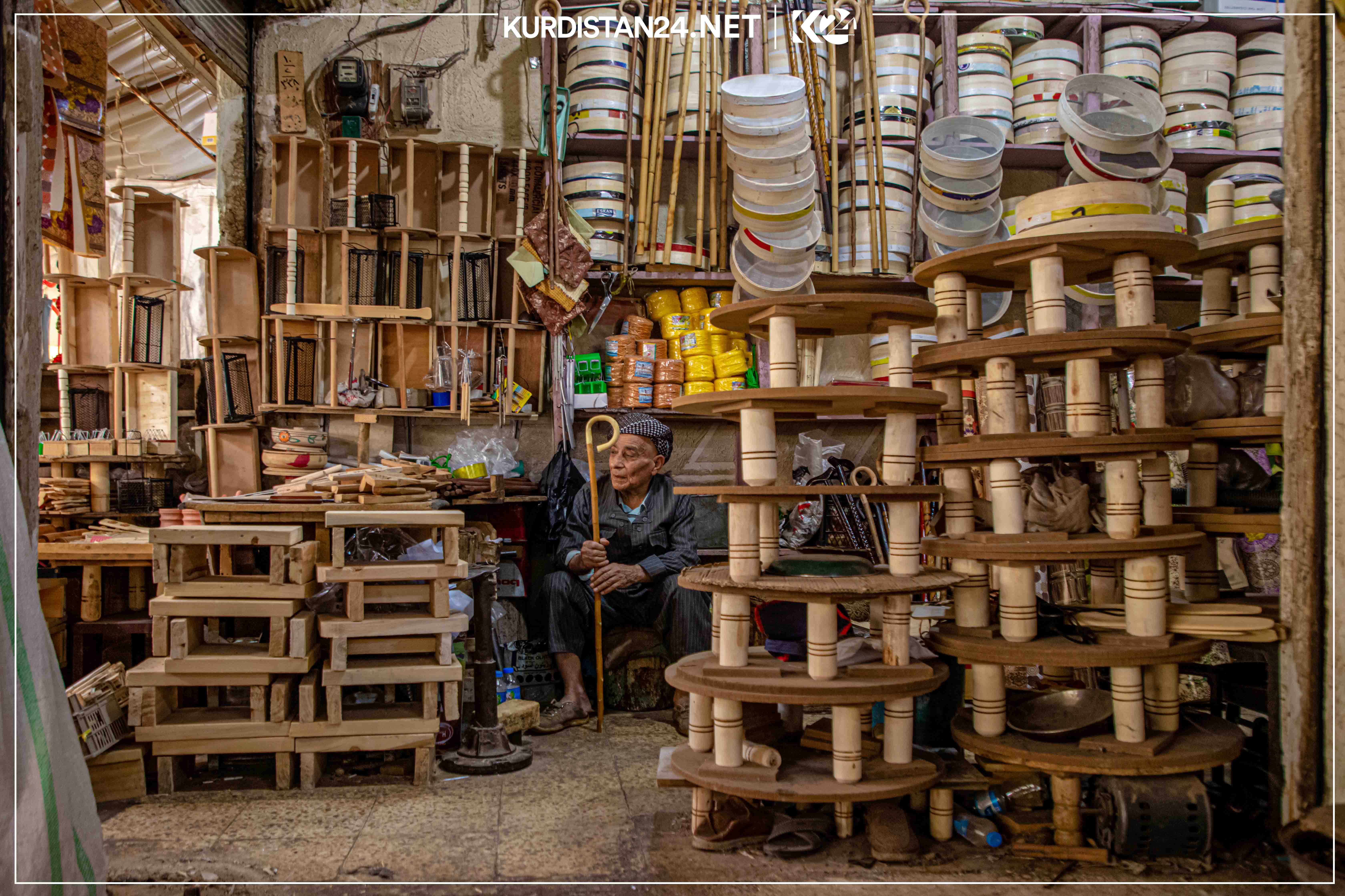 Bi wêne.. Darteraşê navsal rûlikenê bazara Hewlêrê 